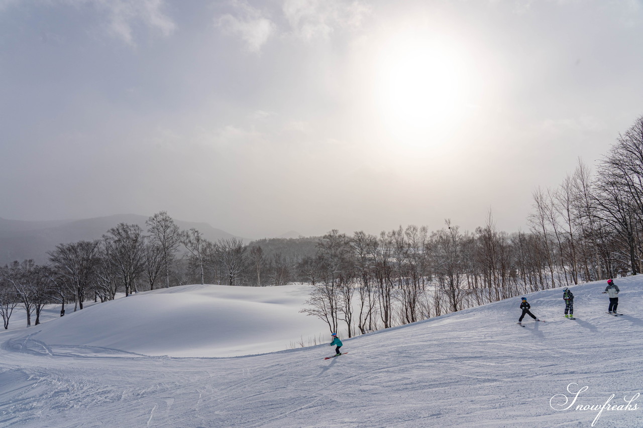 朝里川温泉スキー場　NEWイエローリフト運行開始。そして、新コースも開放間近…。今、北海道で一番“HOT”なスキー場は『ASARI』です！